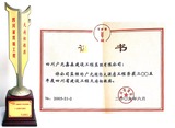 2005年广元国际大酒店工程荣获天府杯银奖